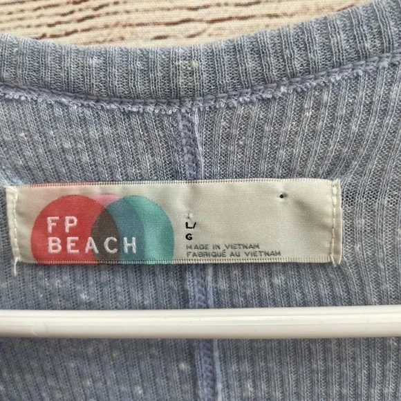 FP BEACH RIBBED KNIT MAXI DRESS - Picture 9 of 9